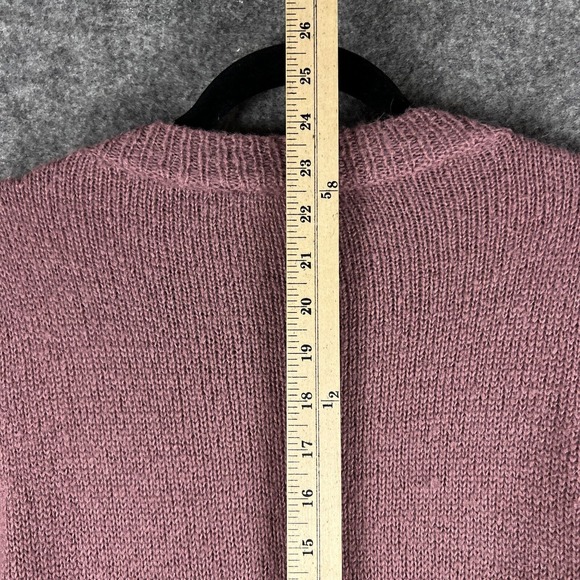 Soft Surroundings Sweater Womens Small Purple Pink Cardigan Button Up‎ Alpaca - Picture 12 of 14